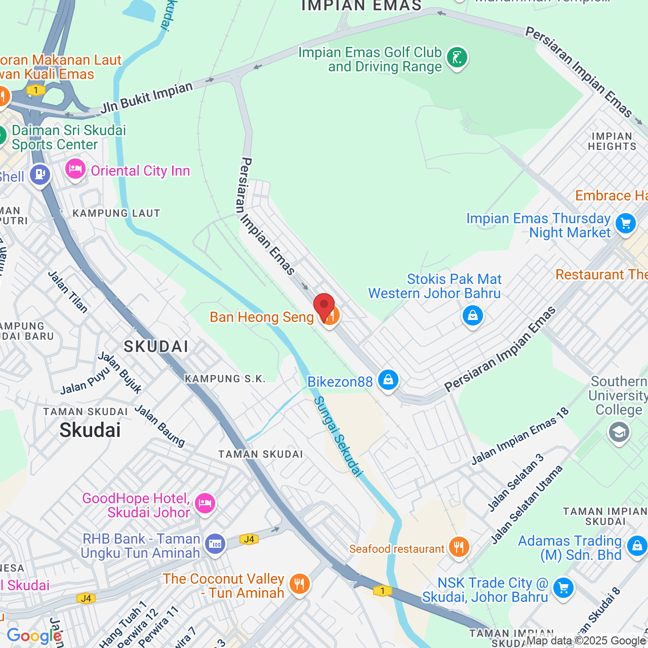 125, Jalan Impian Emas 22, Taman Impian Emas, 81300 Skudai, Johor Darul Ta'zim, Malaysia