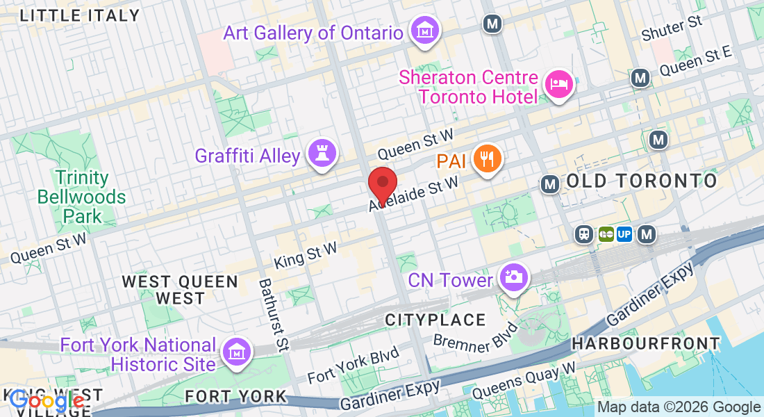 101 Spadina Ave., Toronto, ON M5V 2K2, Canada