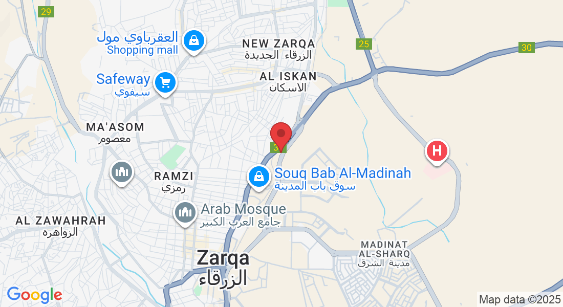 بقرب محكمة بداية، Az-Zarqa, Jordan