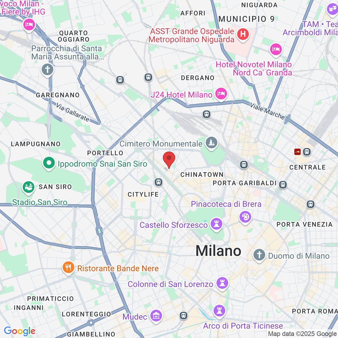 Via Angelo Poliziano, 10, 20154 Milano MI, Italia