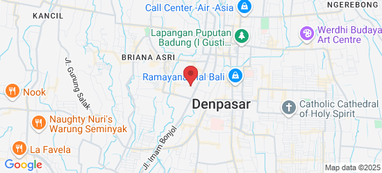 Jl. Gunung Karang No.14b, Pemecutan Klod, Kec. Denpasar Bar., Kota Denpasar, Bali 80112, Indonesia