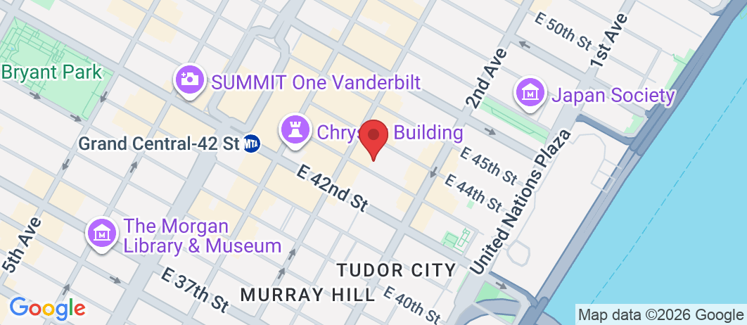 211 E 43rd St 7th. Floor, New York, NY 10017, USA
