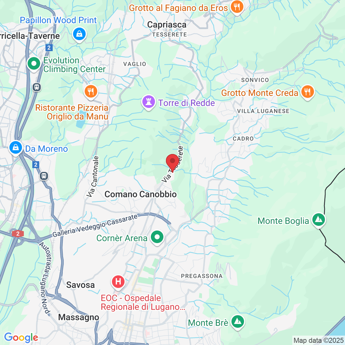 Via Tesserete 40, 6952 Canobbio, Switzerland
