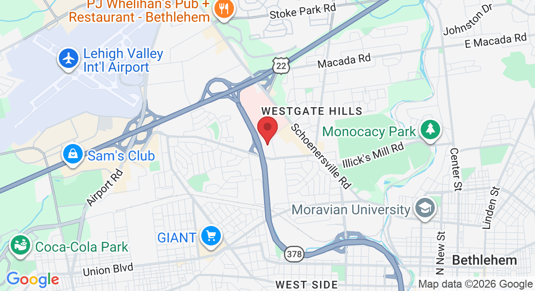 2045 Westgate Dr Suite 202, Bethlehem, PA 18017, USA