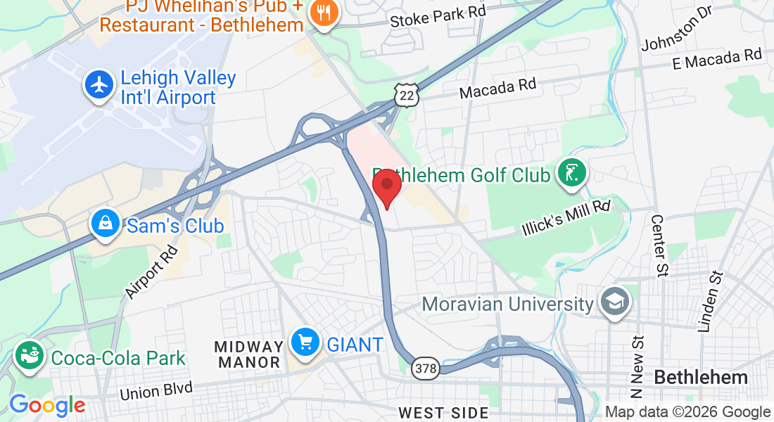 2045 Westgate Dr Suite 202, Bethlehem, PA 18017, USA
