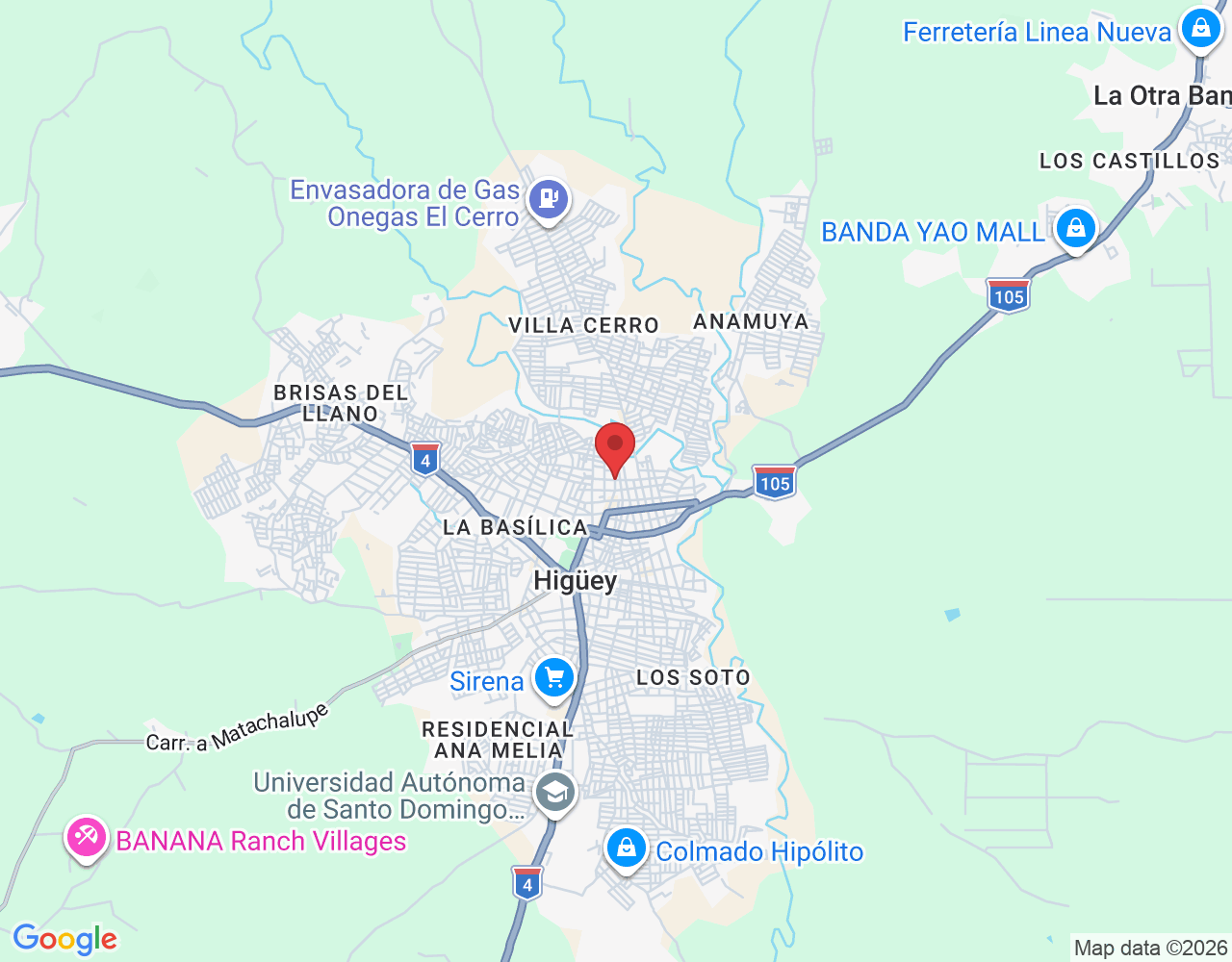 C. Francisco Richiez, 23000 Higüey, República Dominicana