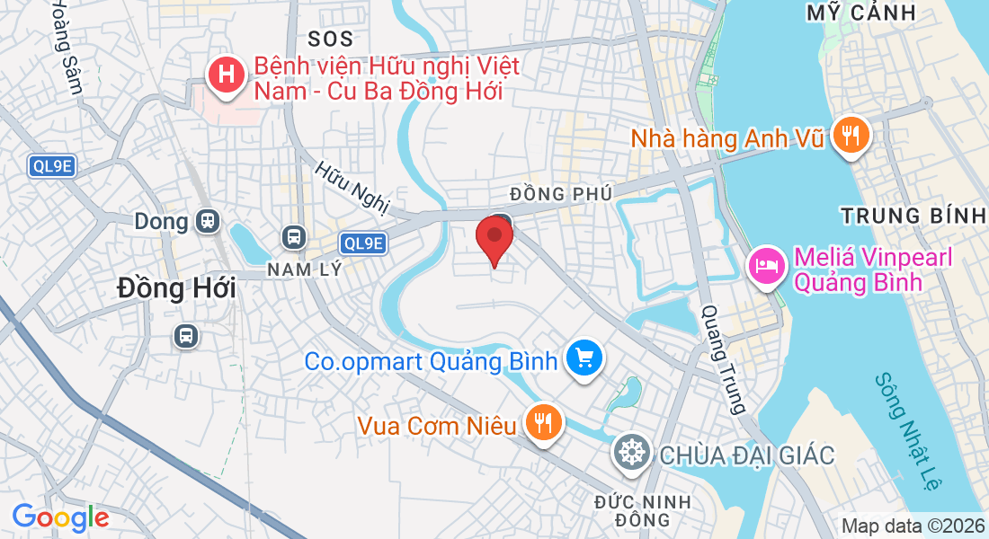 FJ87+PC3, Đồng Hới, Quảng Bình, Việt Nam