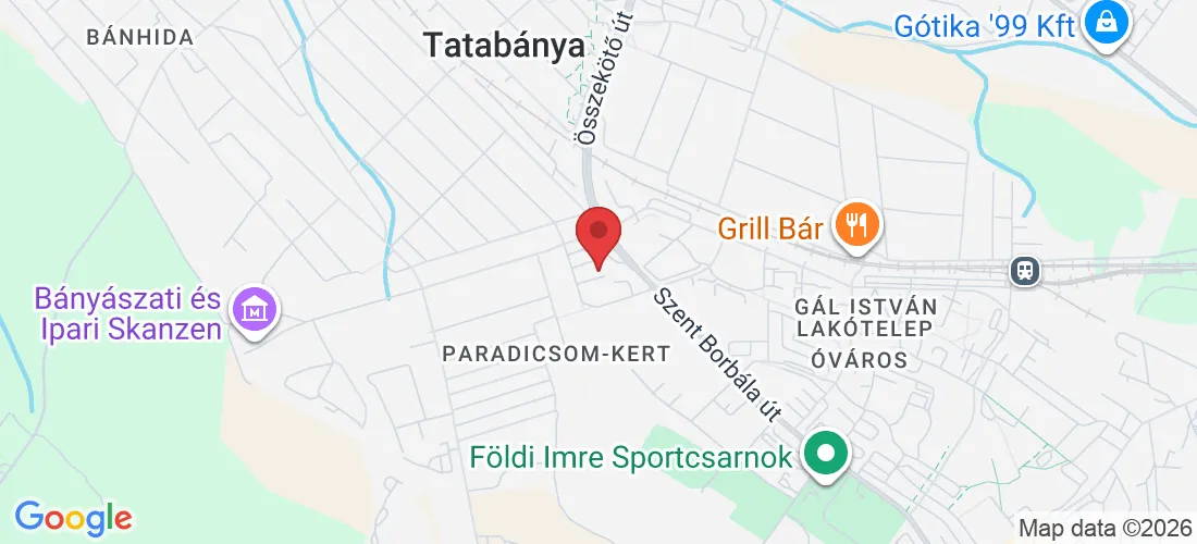 Tatabánya, Teleki László u. 11, 2800 Hungary