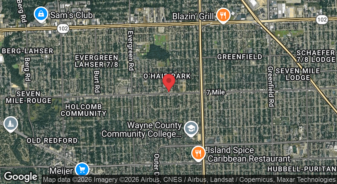 18940 W Seven Mile Rd, Detroit, MI 48219, USA