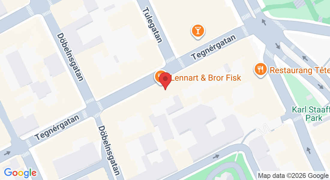 Tegnérgatan 9, 111 40 Stockholm, Sweden