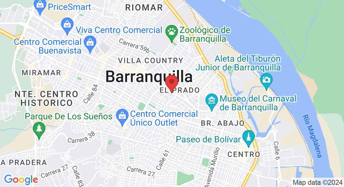 Cra. 54 #68-151, Nte. Centro Historico, Barranquilla, Atlántico, Colombia
