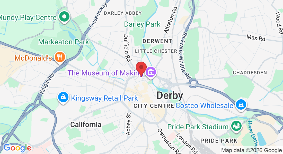 23 Queen St, Derby DE1 3DS, UK