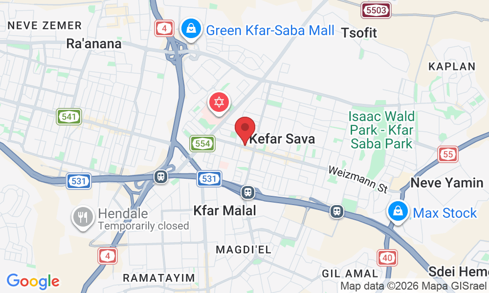 Weizmann St 47, Kefar Sava, Israel