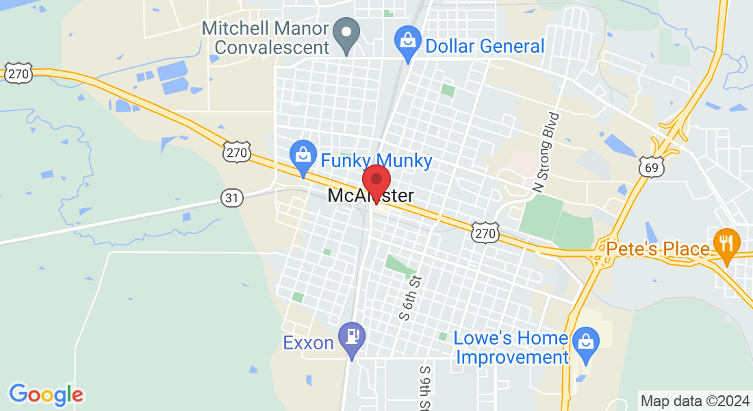 23 E Choctaw Ave suite 2, McAlester, OK 74501, USA