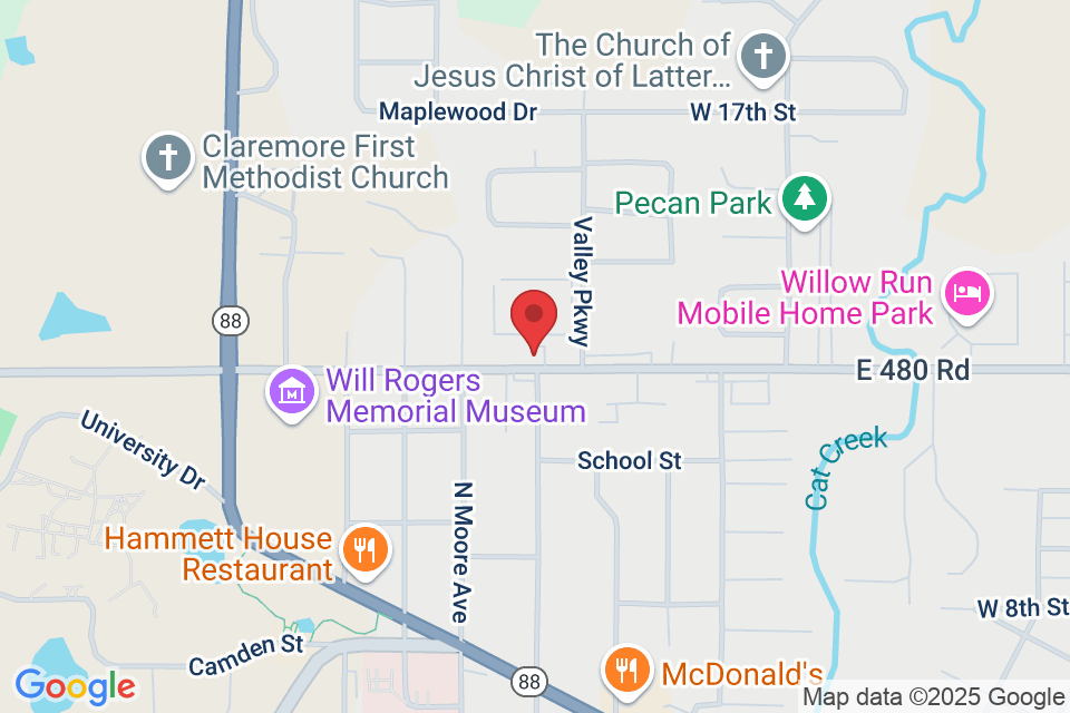 1502 W Blue Starr Dr, Claremore, OK 74017, USA