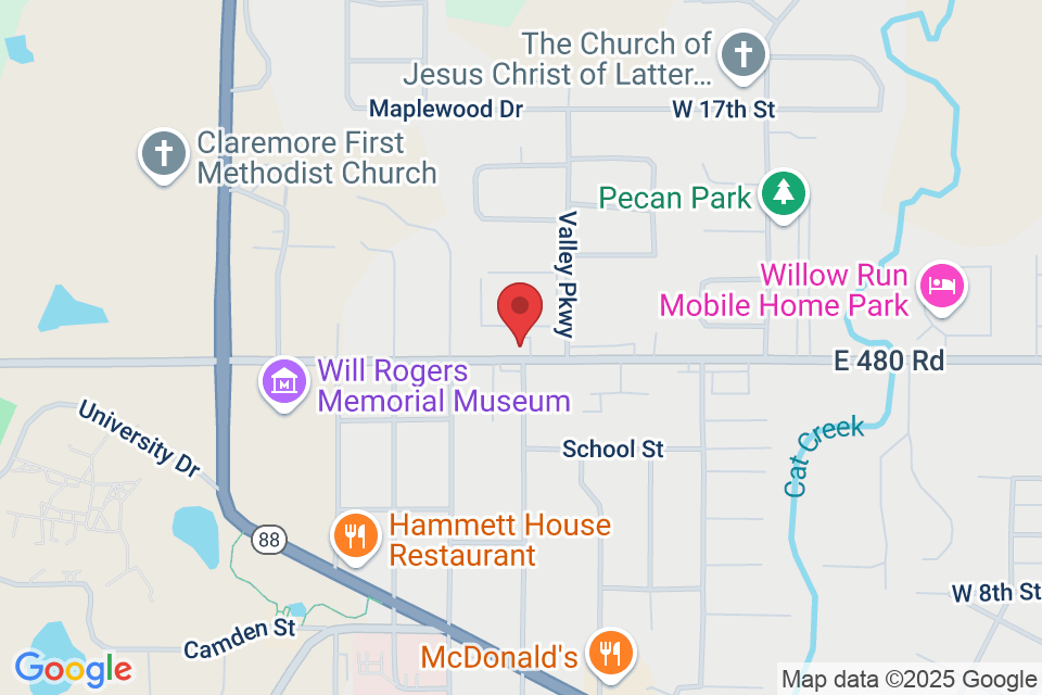 1502 W Blue Starr Dr, Claremore, OK 74017, USA