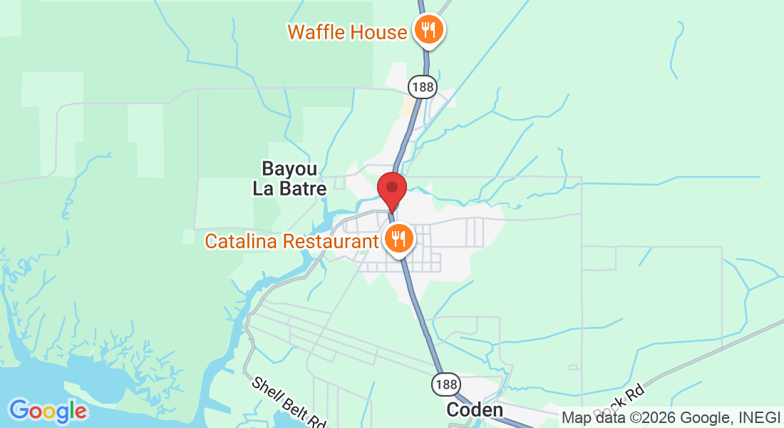 13835 S Wintzell Ave, Bayou La Batre, AL 36509, USA
