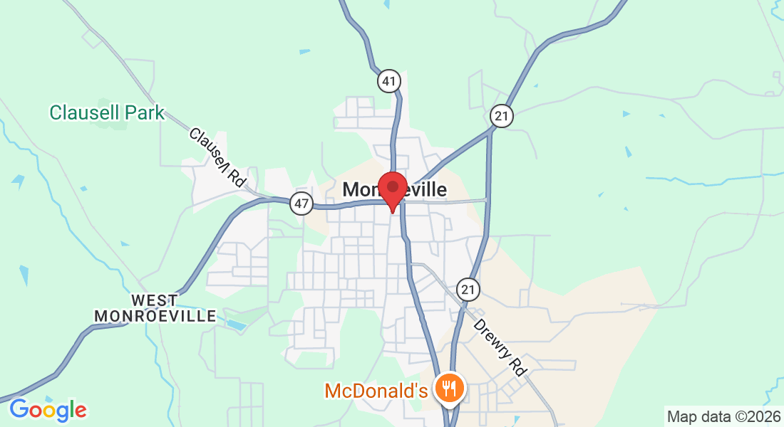 11 Hines St, Monroeville, AL 36460, USA