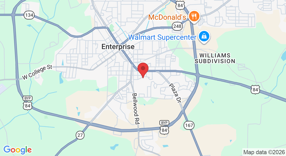 300 Mildred St, Enterprise, AL 36330, USA