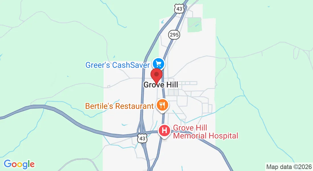 120 Court St, Grove Hill, AL 36451, USA