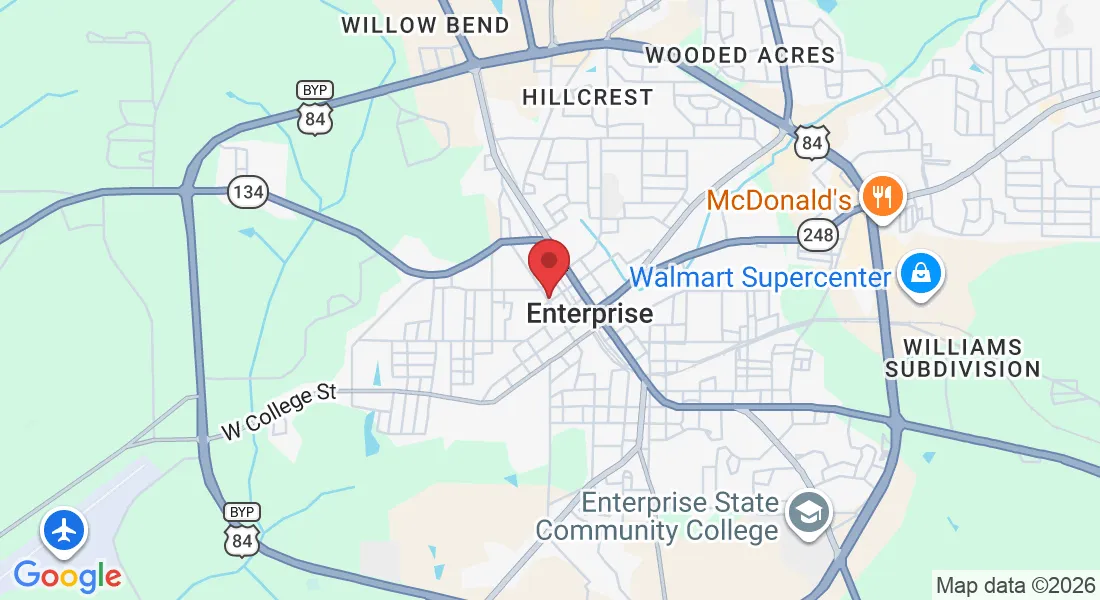 208 W Brunson St, Enterprise, AL 36330, USA