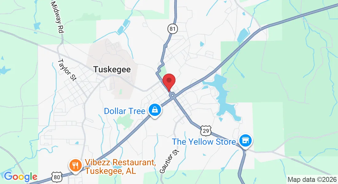 207 N Main St, Tuskegee, AL 36083, USA
