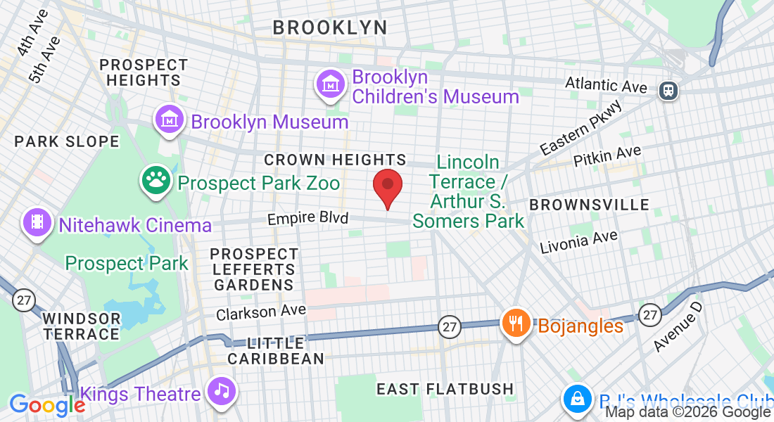 Troy Ave & Montgomery St, Brooklyn, NY 11213, USA