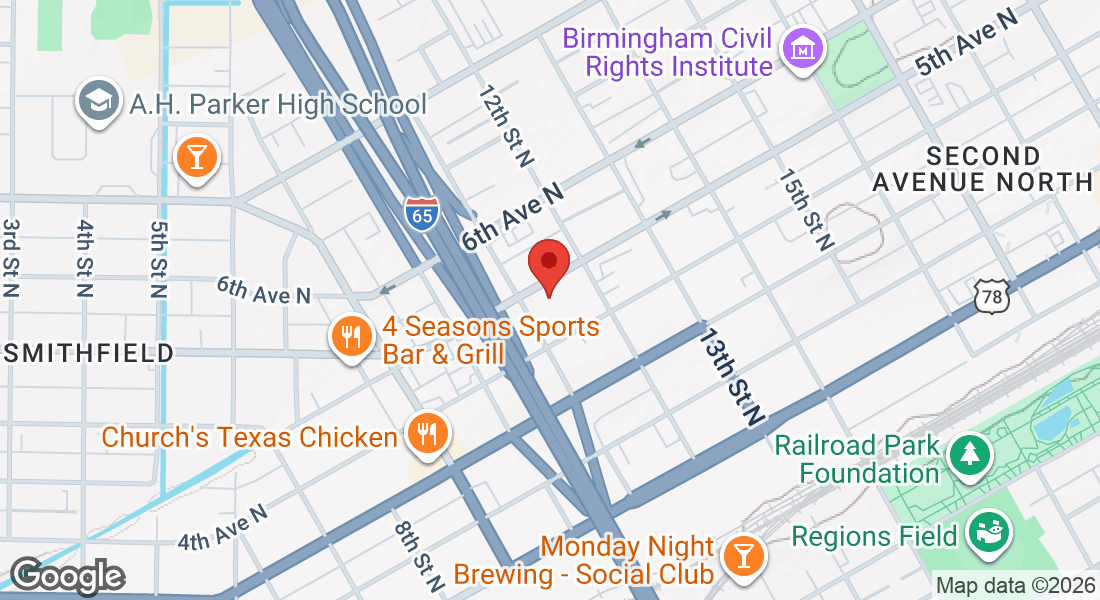 1111 5th Ave N, Birmingham, AL 35203, USA