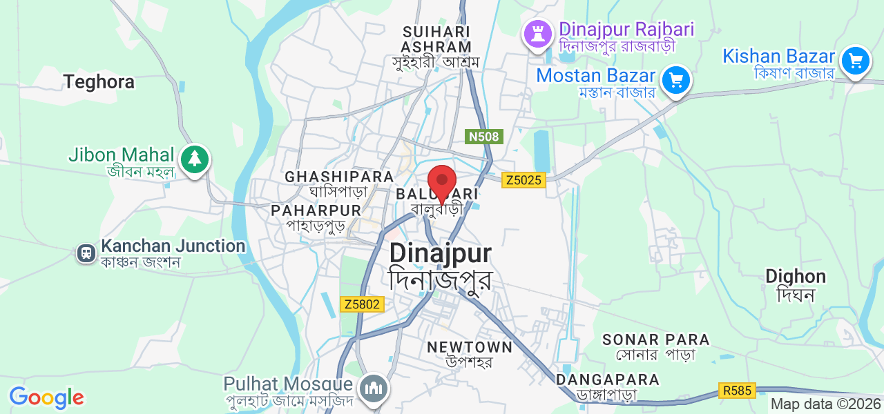 Water Tank, Road Uttar Balubari - Borabandar Rd, Dinajpur 5200, Bangladesh