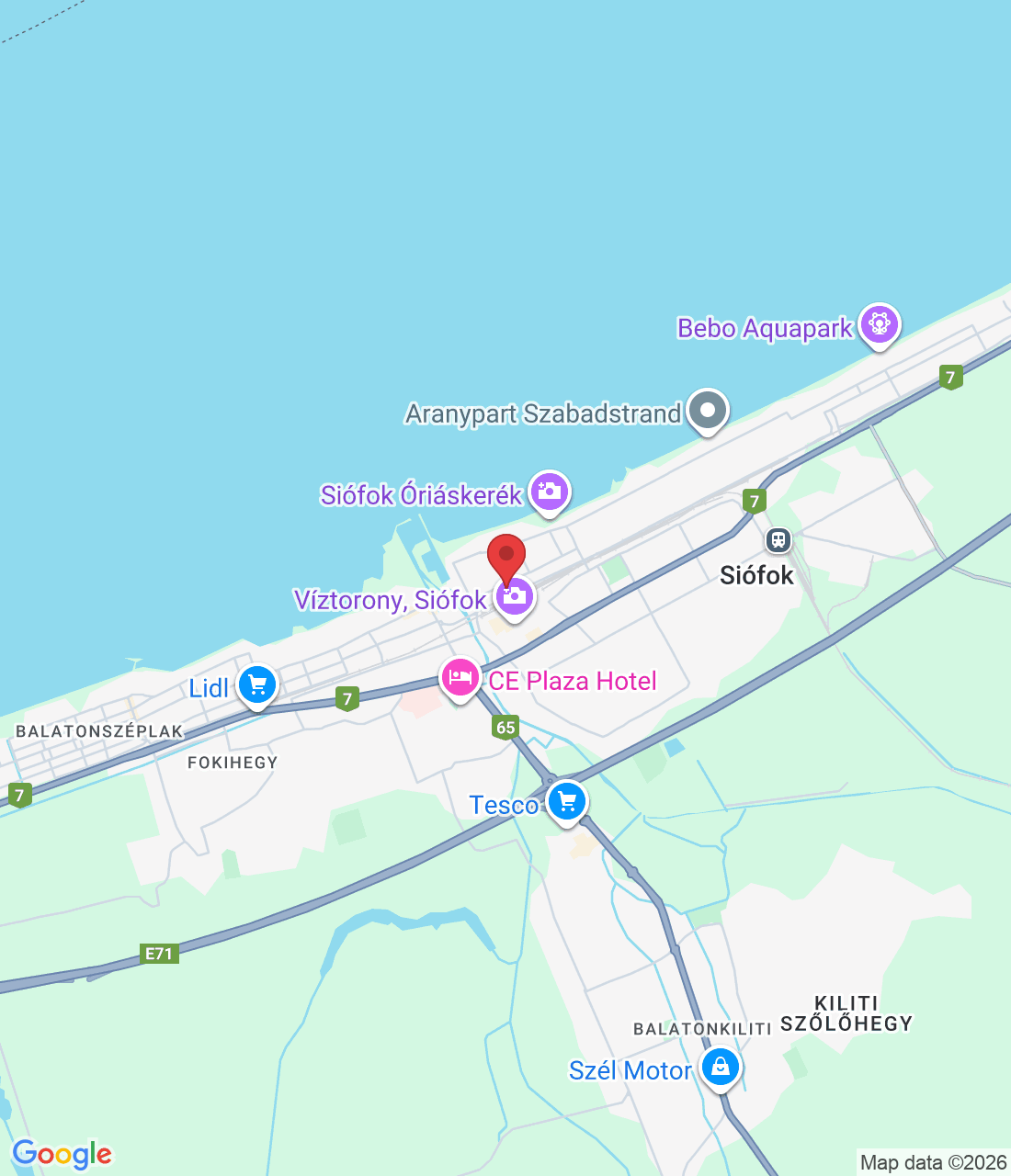 Siófok, Batthyány Lajos u. 12, 8600 Hungary