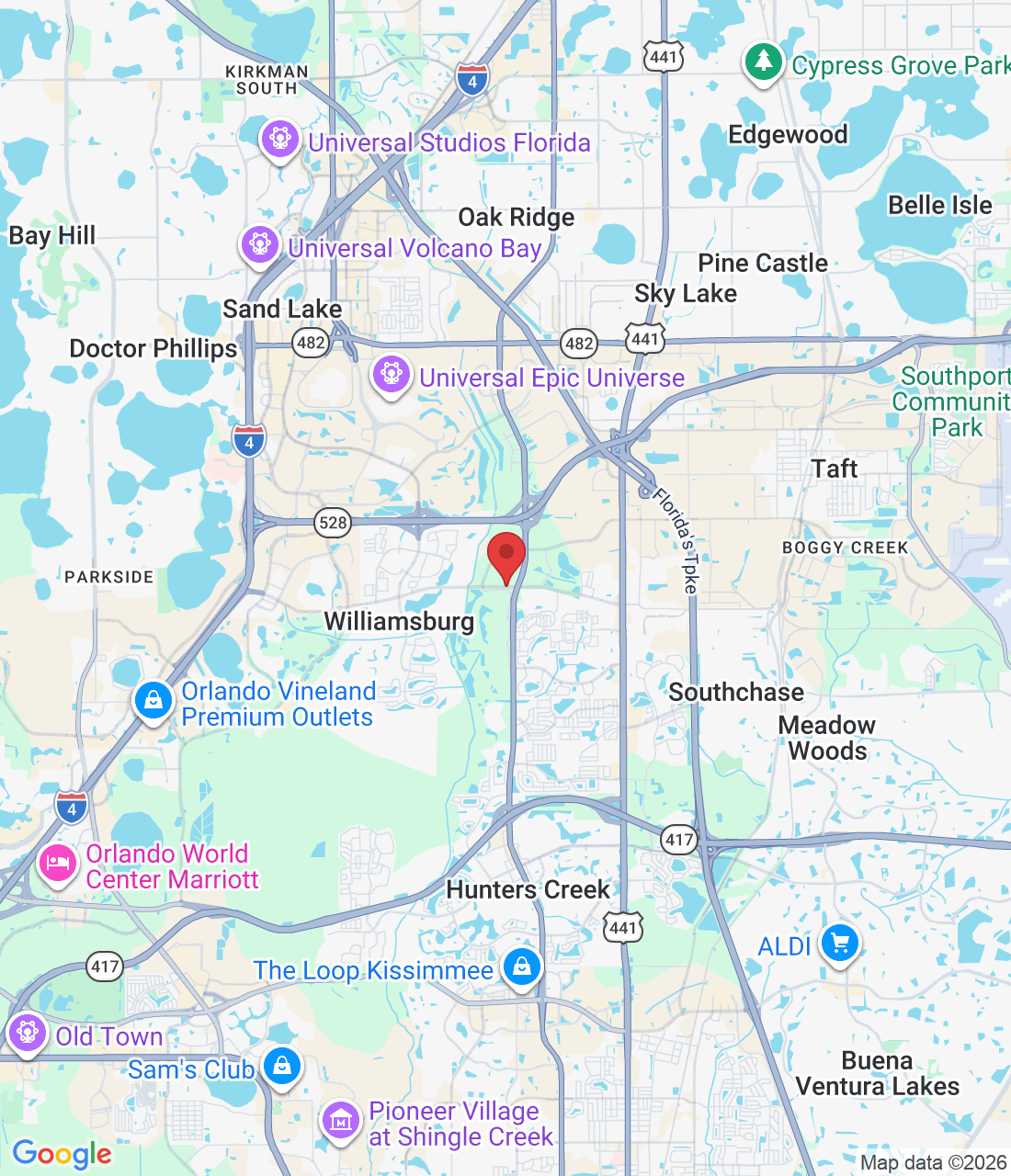 Central Florida Pkwy, Orlando, FL, USA