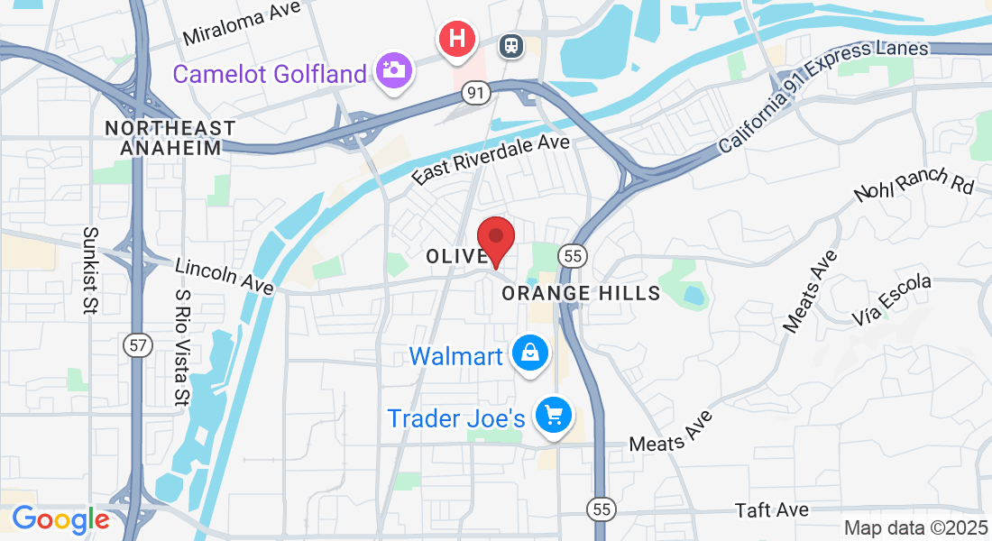 1107 E Lincoln Ave, Orange, CA 92865, USA