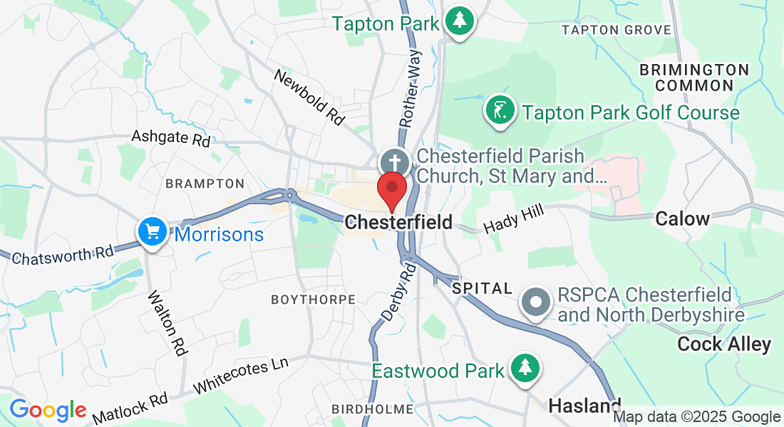 5 Lordsmill St, Chesterfield S40 1TF, UK