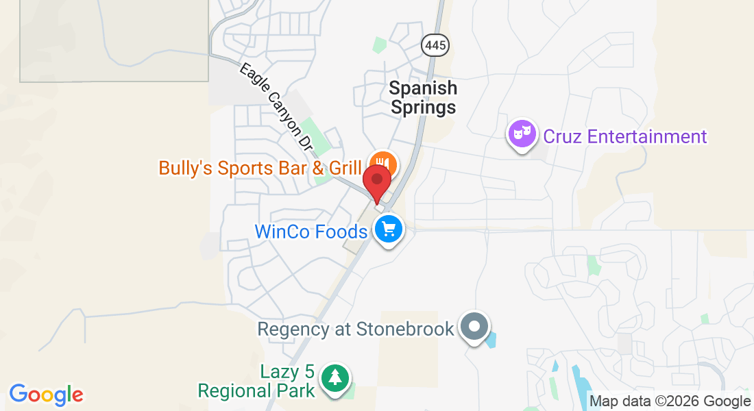 15 Eagle Canyon Dr Ste C-106, Sparks, NV 89441, USA