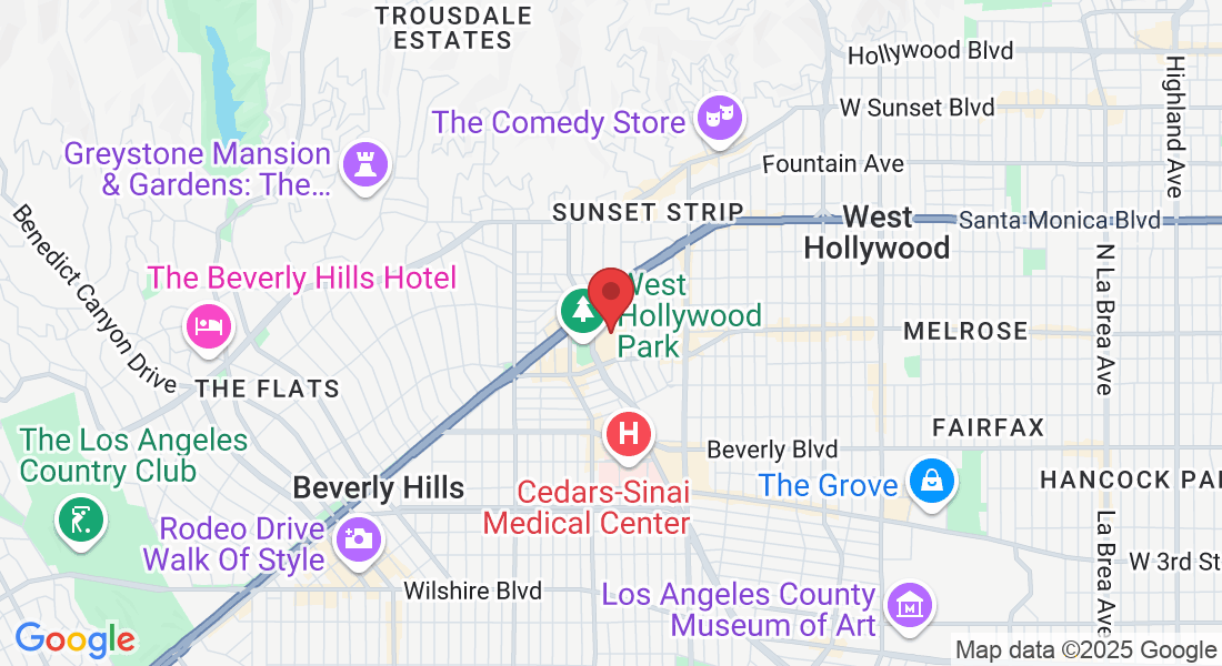750 N San Vicente Blvd, West Hollywood, CA 90069, USA