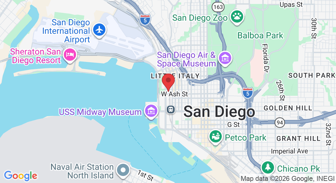 1431 Pacific Hwy, San Diego, CA 92101, USA