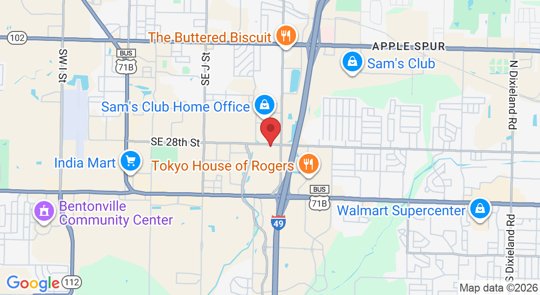 2308 SE 28th St #8, Bentonville, AR 72712, USA