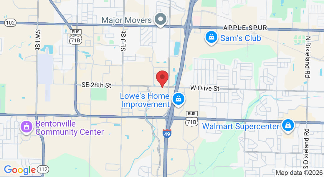 2308 SE 28th St #8, Bentonville, AR 72712, USA