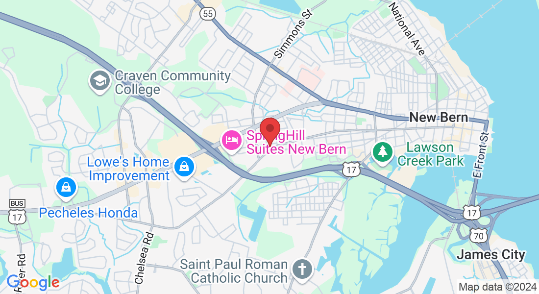 2118 Trent Blvd, New Bern, NC 28560, USA