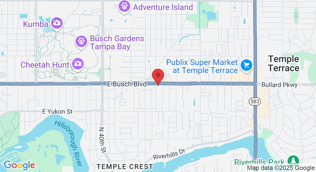4801 E Busch Blvd, Tampa, FL 33617, USA