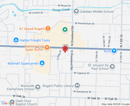 201 S 19th St S, Rogers, AR 72758, USA