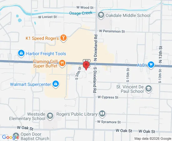 201 S 19th St S, Rogers, AR 72758, USA