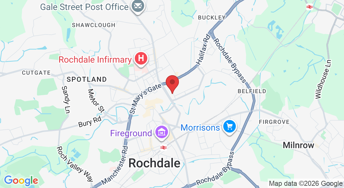 31 George St, Rochdale OL16 2DF, UK