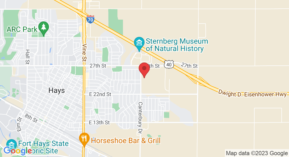 2502 Canterbury Dr, Hays, KS 67601, USA