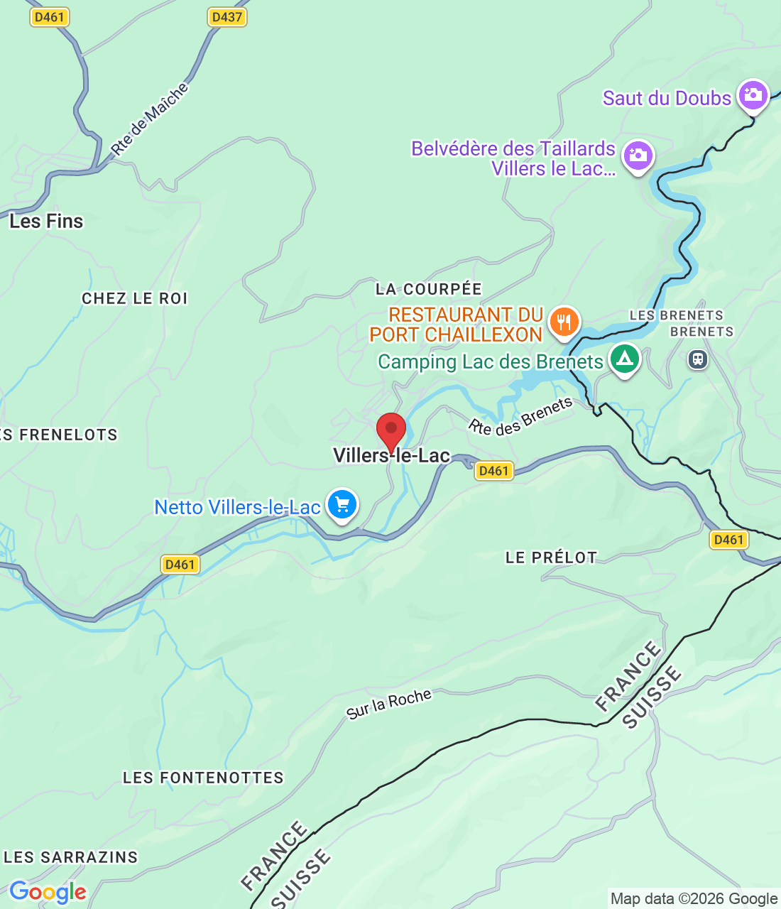 25130 Villers-le-Lac, France