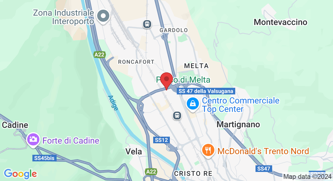 Via Bassa, 42, 38121 Trento TN, Italy