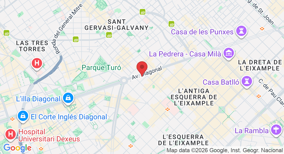 Av. Diagonal, 463, BIS, 5-4, Eixample, 08036 Barcelona, España