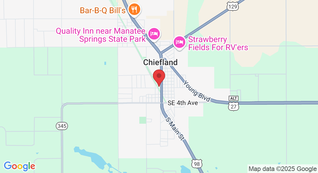 4 W Park Ave, Chiefland, FL 32626, USA