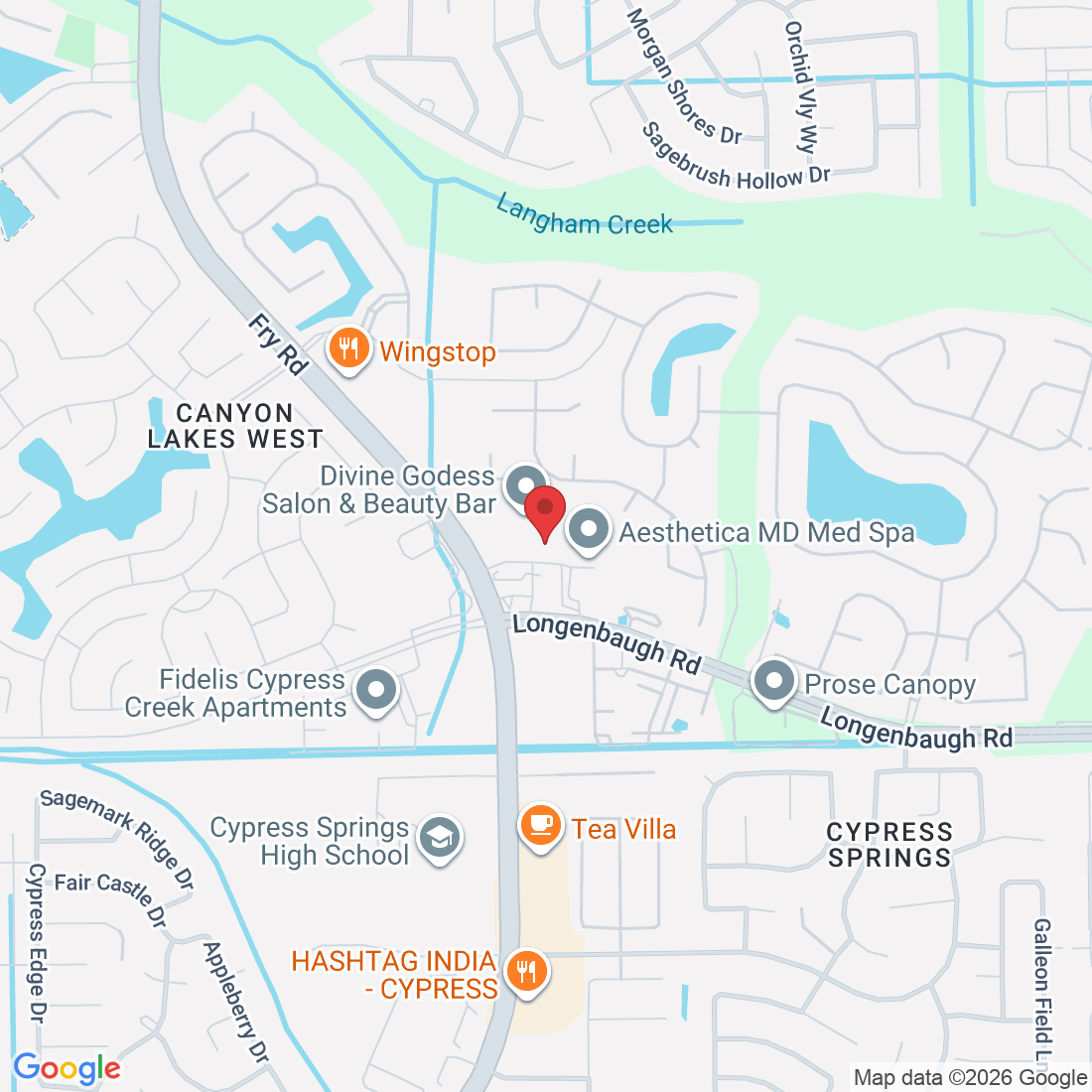 8118 Fry Rd Ste 201, Cypress, TX 77433, USA