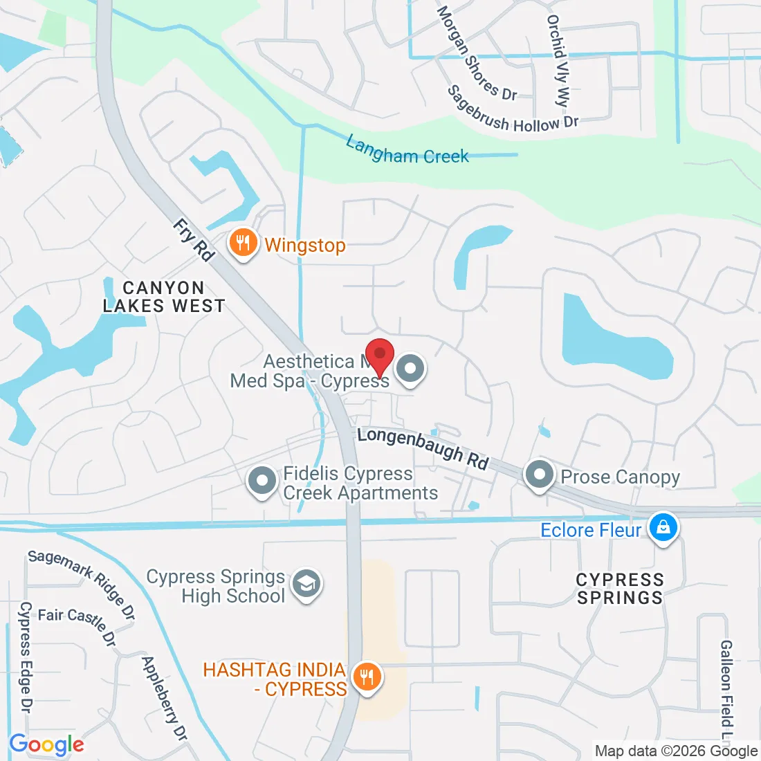8118 Fry Rd Ste 201, Cypress, TX 77433, USA